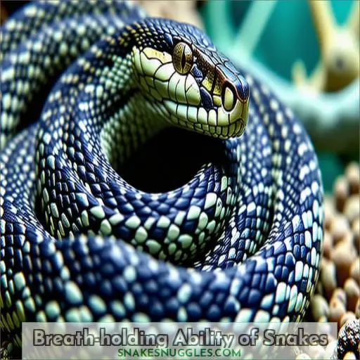Breath-holding Ability of Snakes