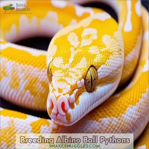 Breeding Albino Ball Pythons