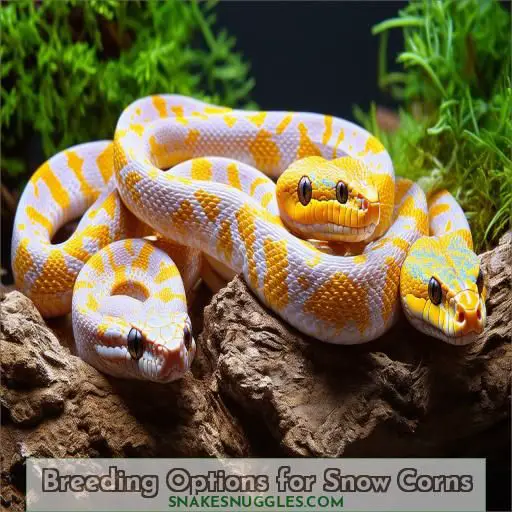 Breeding Options for Snow Corns