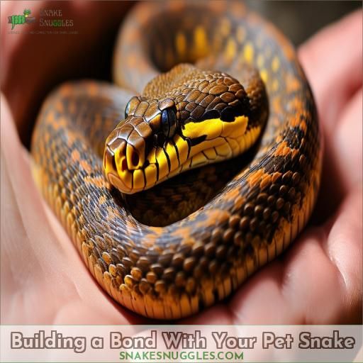 Building a Bond With Your Pet Snake
