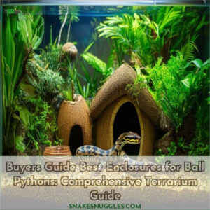 buyers guide best enclosures for ball pythons