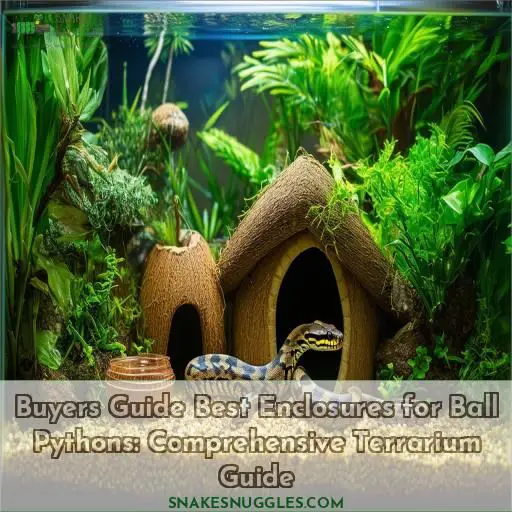 buyers guide best enclosures for ball pythons