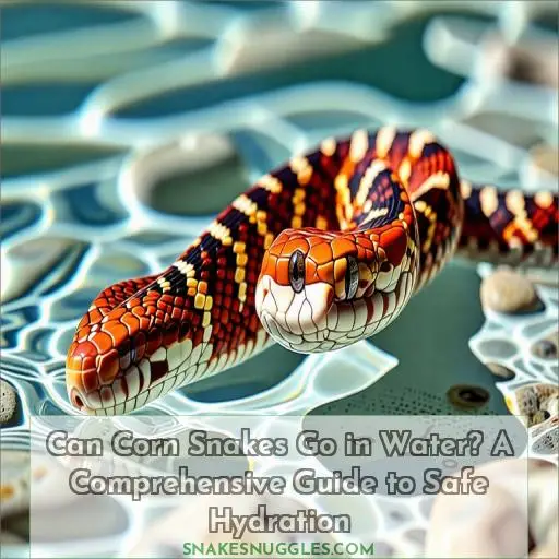 can corn snakes go in water