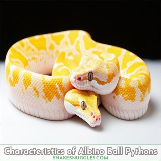 Characteristics of Albino Ball Pythons