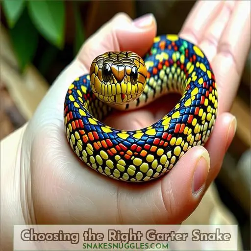 Choosing the Right Garter Snake