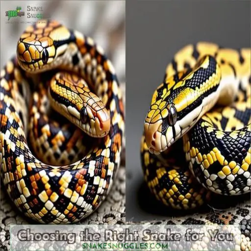 Choosing the Right Snake for You