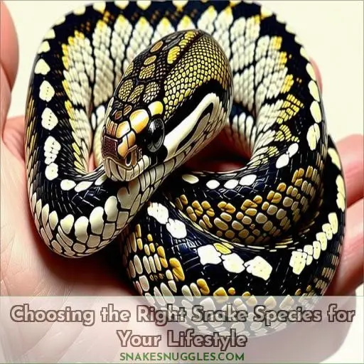 Choosing the Right Snake Species for Your Lifestyle
