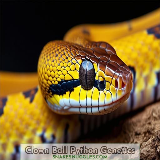 Clown Ball Python Genetics