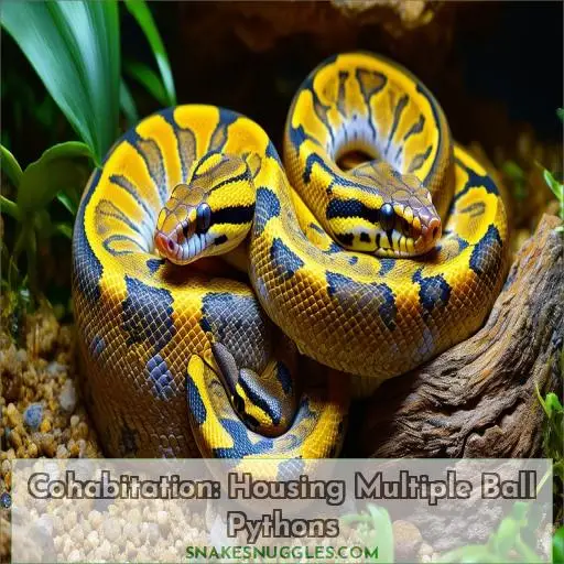 Cohabitation: Housing Multiple Ball Pythons