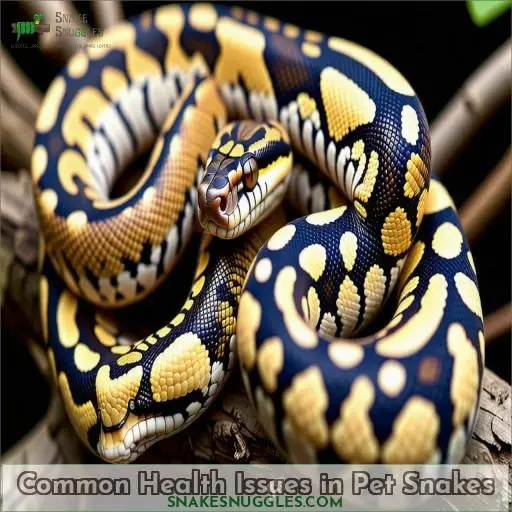 Common Health Issues in Pet Snakes