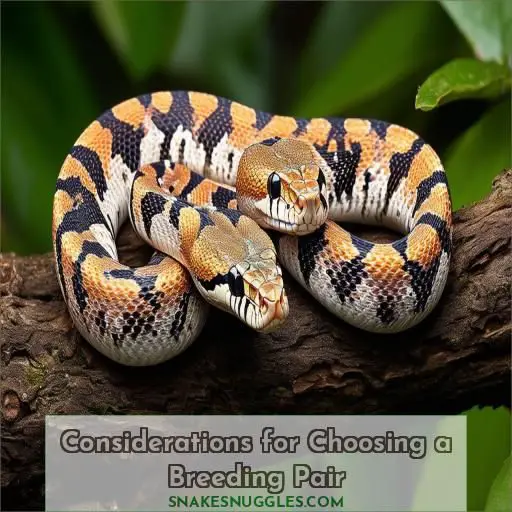 Considerations for Choosing a Breeding Pair