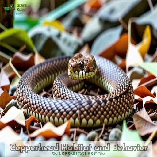 Copperhead Habitat and Behavior