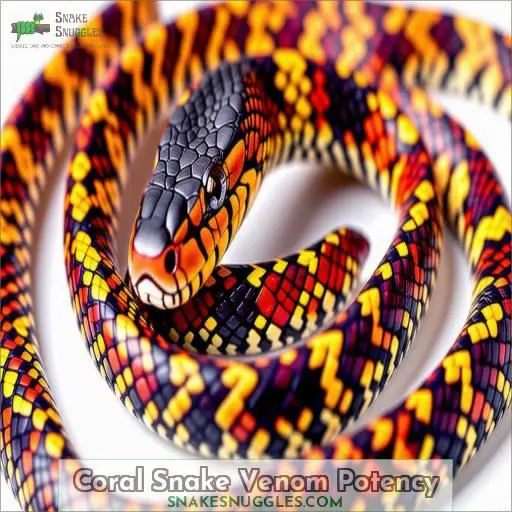 Coral Snake Venom Potency