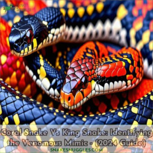 coral snake vs king snake