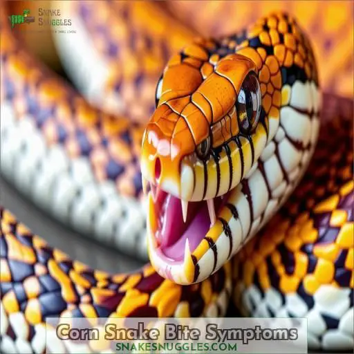 Corn Snake Bite Symptoms