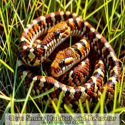 Corn Snake Habitat and Behavior