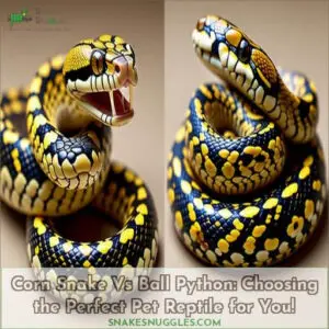 corn snake vs ball python