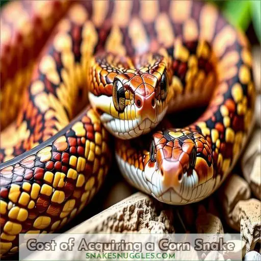 Cost of Acquiring a Corn Snake