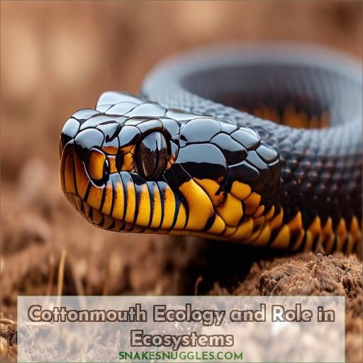 Cottonmouth Ecology and Role in Ecosystems