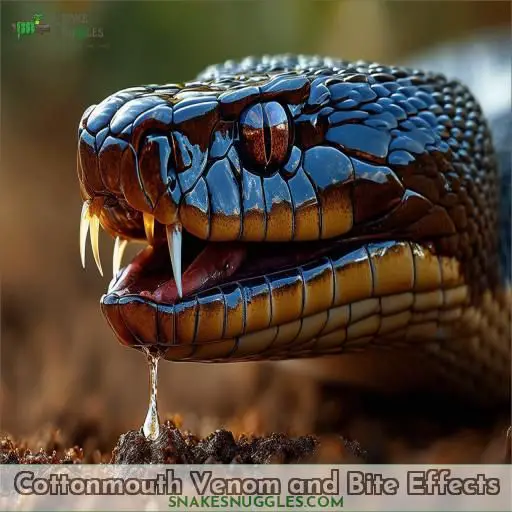 Cottonmouth Venom and Bite Effects