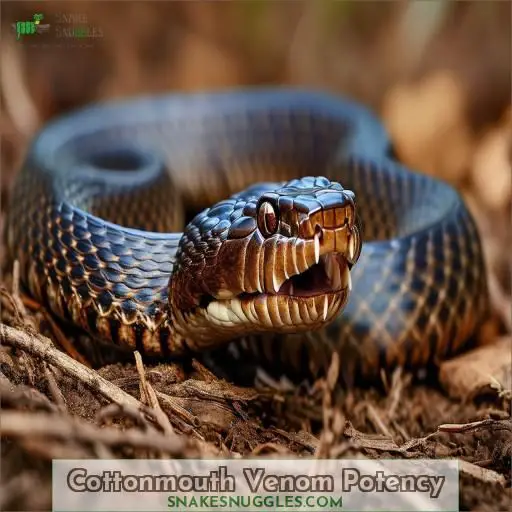 Cottonmouth Venom Potency