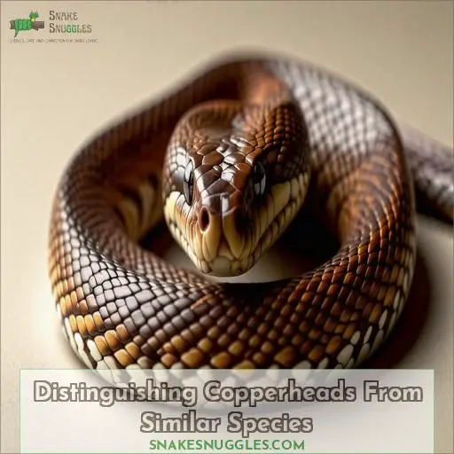 Distinguishing Copperheads From Similar Species