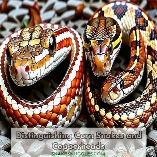 Distinguishing Corn Snakes and Copperheads