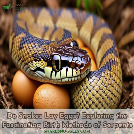 do snakes lay eggs