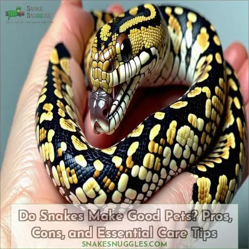 do snakes make good pets