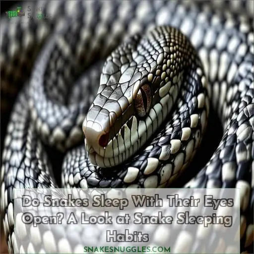 Do Snakes Sleep With Their Eyes Open? A Look at Snake Sleeping Habits