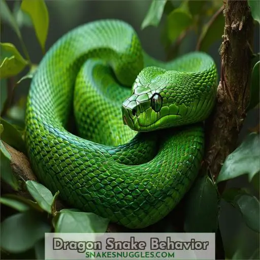 Dragon Snake Behavior