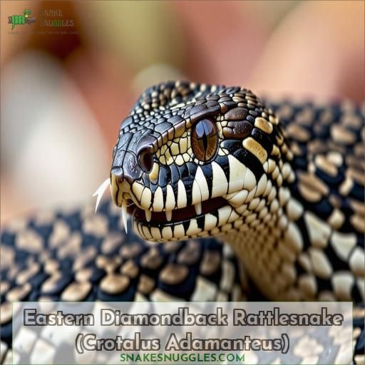Eastern Diamondback Rattlesnake (Crotalus Adamanteus)