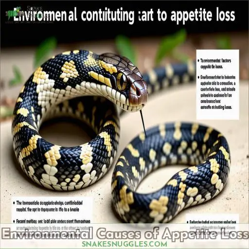 Environmental Causes of Appetite Loss