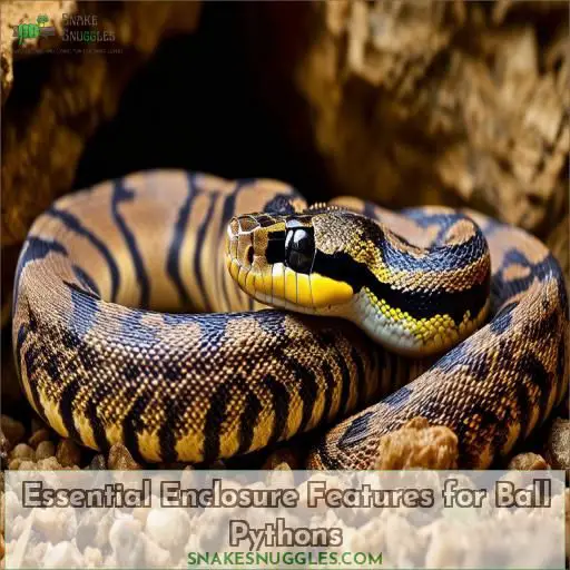 Essential Enclosure Features for Ball Pythons