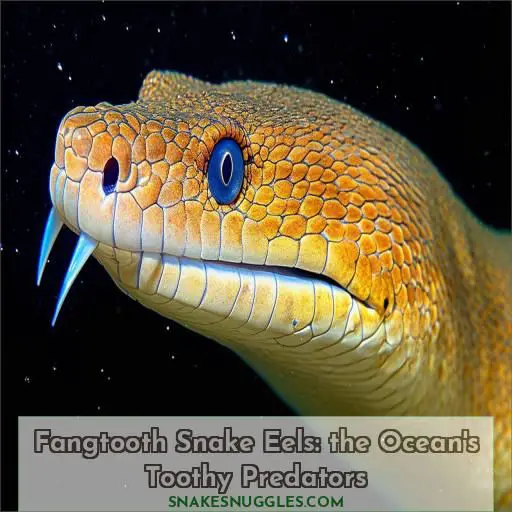 Fangtooth Snake Eels: the Ocean