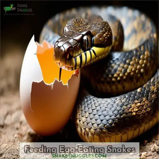 Feeding Egg-Eating Snakes