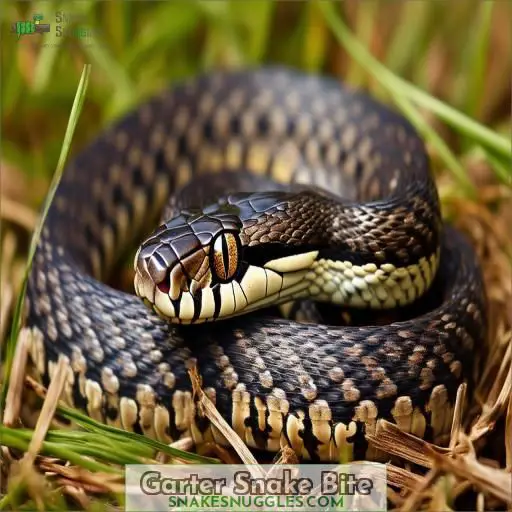 Garter Snake Bite