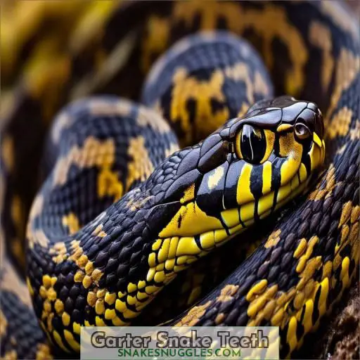 Garter Snake Teeth