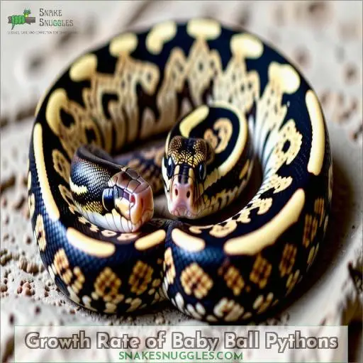 Growth Rate of Baby Ball Pythons