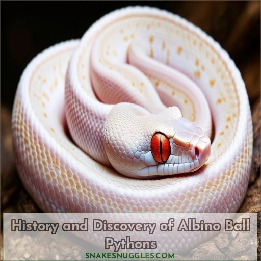History and Discovery of Albino Ball Pythons