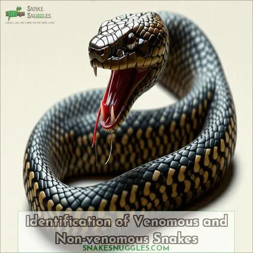 Identification of Venomous and Non-venomous Snakes