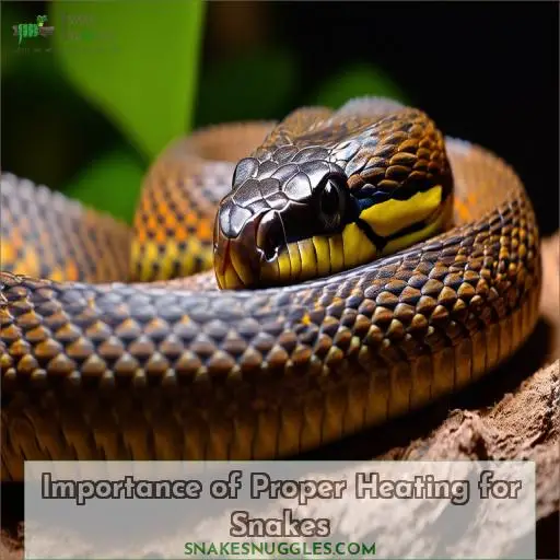 Importance of Proper Heating for Snakes