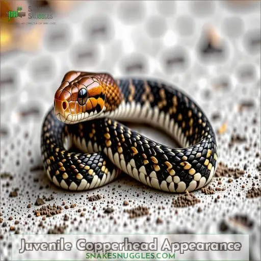 Juvenile Copperhead Appearance