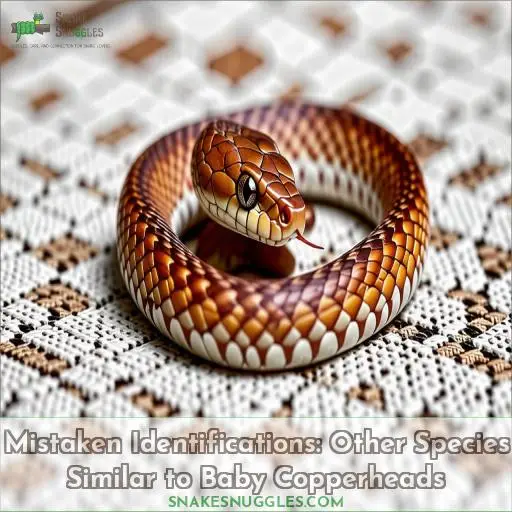 Mistaken Identifications: Other Species Similar to Baby Copperheads