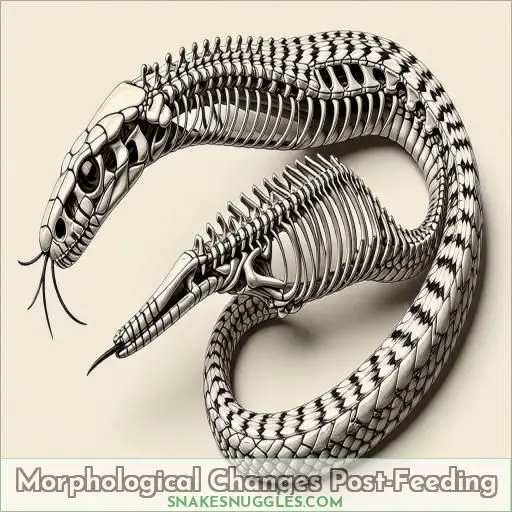 Morphological Changes Post-Feeding