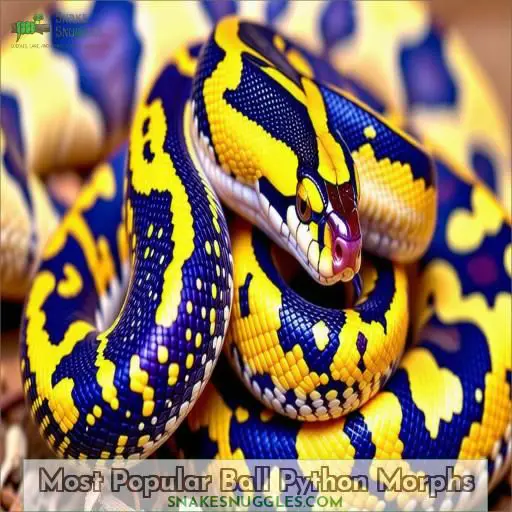 Most Popular Ball Python Morphs
