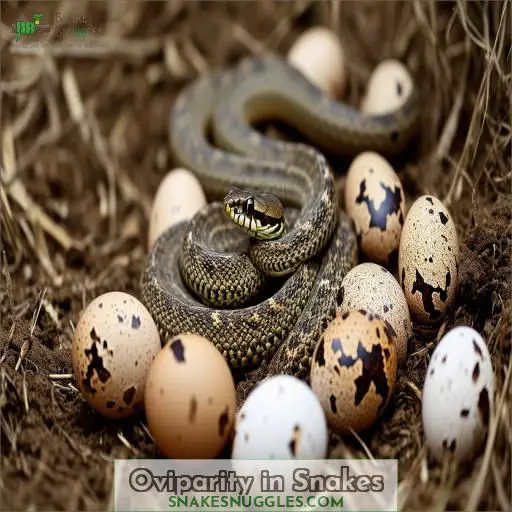 Oviparity in Snakes