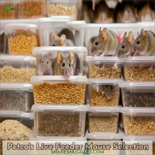 Live Feeder Mice at Petco: Nutritious Prey for Your Slithering Pets