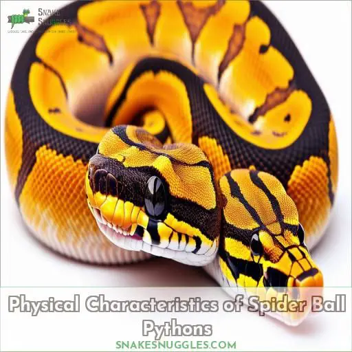 Physical Characteristics of Spider Ball Pythons