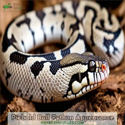 Piebald Ball Python Appearance